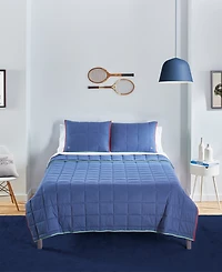 Lacoste Home Westover 3 Piece Quilt Set, King