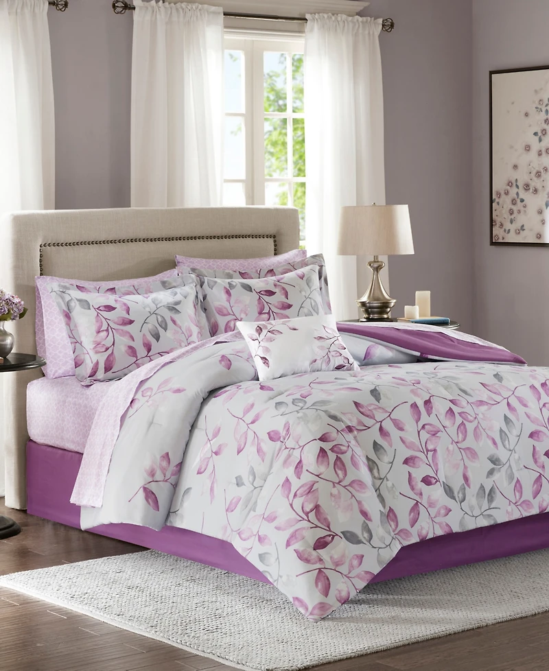 Madison Park Essentials Lafael 9-Pc. Comforter Set, California King