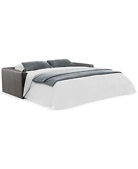 Shevrin Leather Sleeper Sofa, Created for Macy's