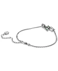 Swarovski Rhodium-Plated Mixed Crystal Link Bracelet