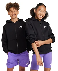 Nike Big Kids Sportswear Club Fleece Full-Zip Hoodie