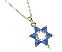 Sterling Silver Cubic Zirconia Small Star of David Necklace