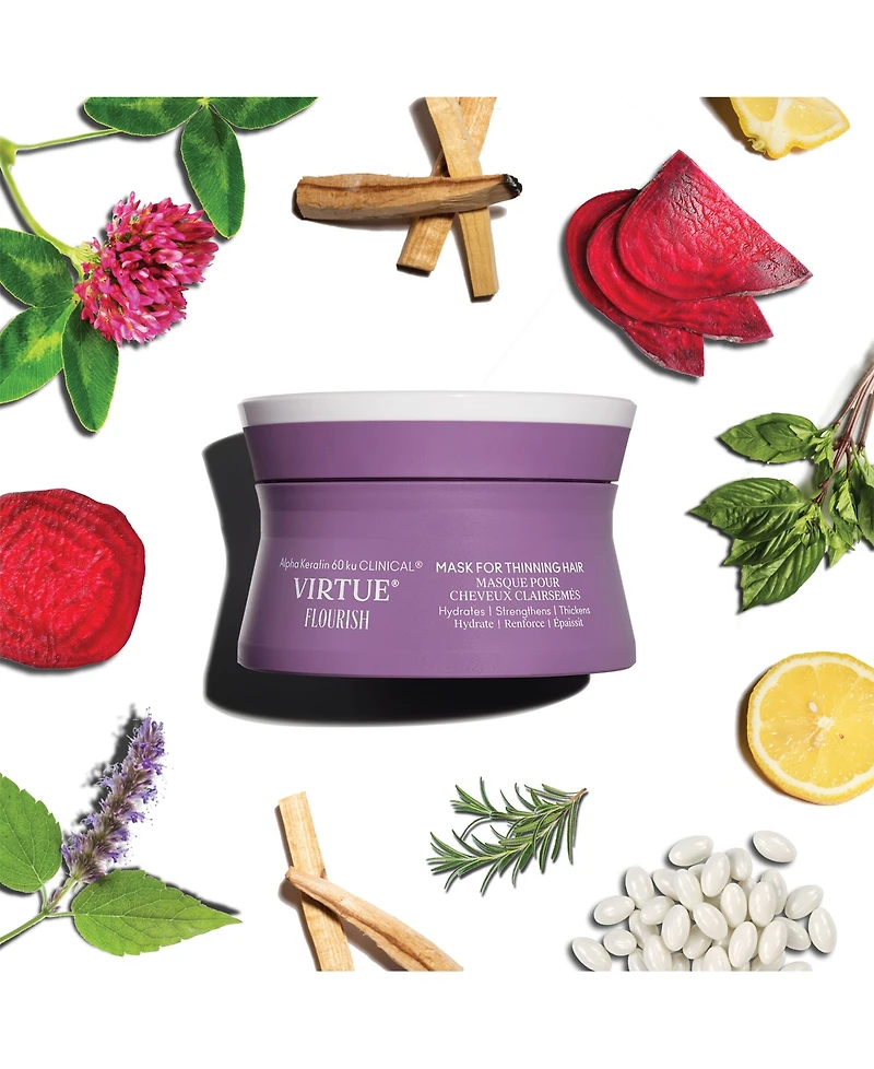 Virtue Flourish Mask For Thinning Hair, 5 oz.