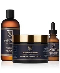 Caswell Massey Heritage Woodgrain Sandalwood Shave Cream, 8-oz.