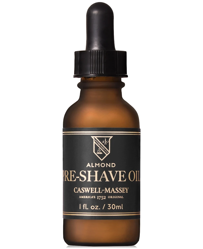 Caswell Massey Heritage Almond Pre-Shave Oil, 1-oz.