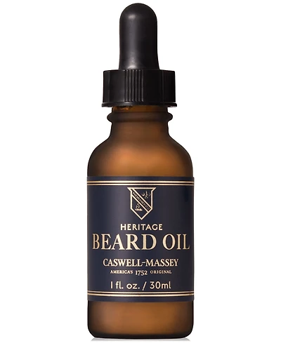 Caswell Massey Heritage Beard Oil, 1-oz.