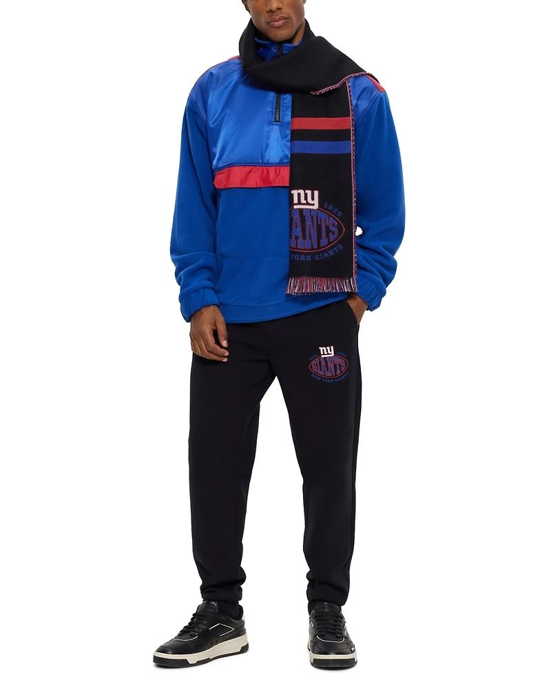 Boss by Hugo Men's x Nfl New York Giants Zip-Neck Sweatshirt