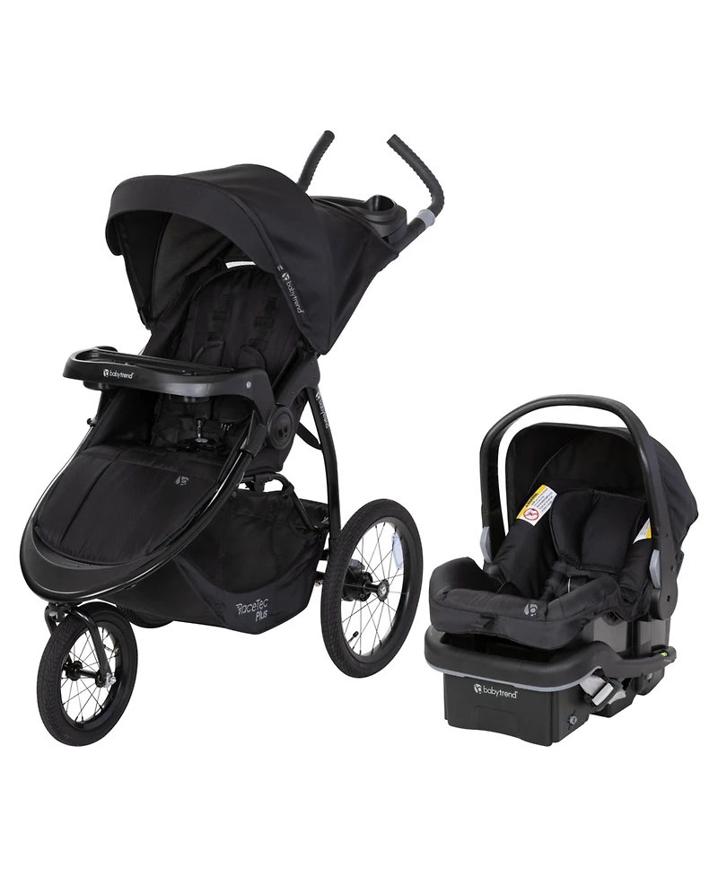 Baby Trend Expedition Race Tec Plus Jogger Travel System with Ez-Lift 35 Infant Car Seat Stroller