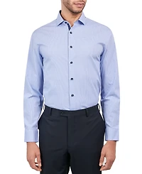 Michelsons of London Men's Regular-Fit Gingham Dot Dress Shirt
