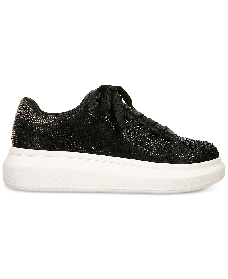 I.n.c. International Concepts Women's Neela Lace-Up Low-Top Sneakers, Created for Macy's