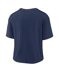 Women's Nike Navy, White Houston Astros Line Up High Hip Fashion T-shirt