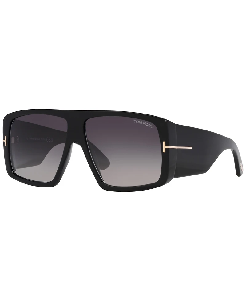 Tom Ford Unisex Sunglasses, Raven