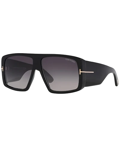 Tom Ford Unisex Sunglasses, Raven
