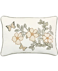 Royal Court Evergreen Boudoir Decorative Pillow, 13" x 21"
