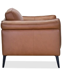Keery 49" Leather Chair, Created for Macy's