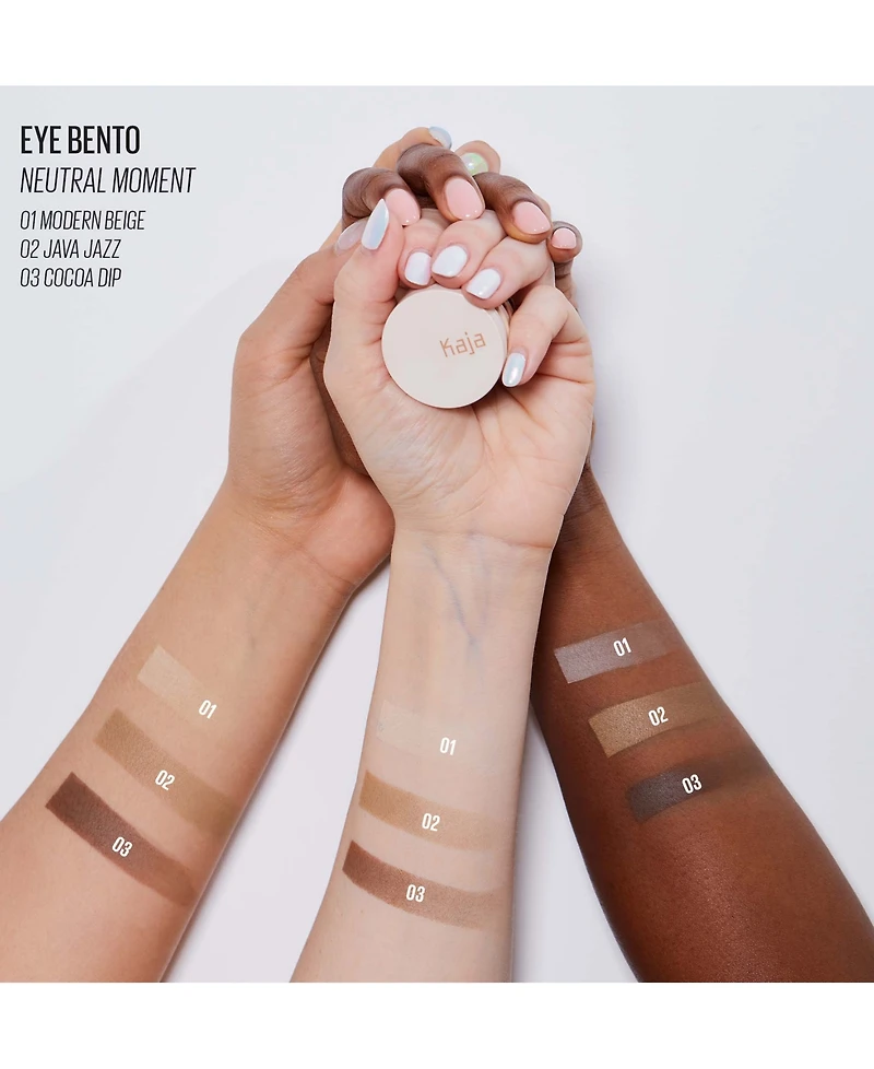 Kaja Eye Bento Bouncy Eyeshadow Trio