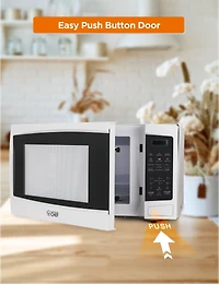1.1 Cu. Ft. Counter Top Microwave,White