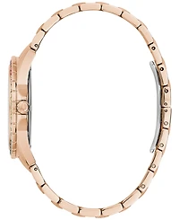 Bulova Men's Classic Phantom Rose Gold-Tone Stainless Steel Bracelet Watch 40mm