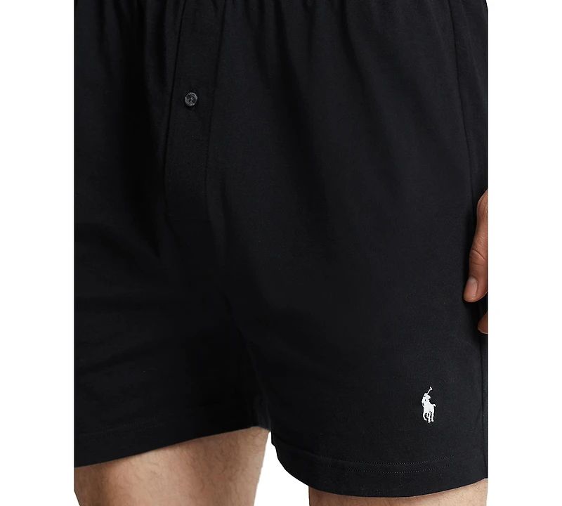 Polo Ralph Lauren Men's 5 +1 Free Bonus Pack. Cotton Classic-Fit Knit Boxers