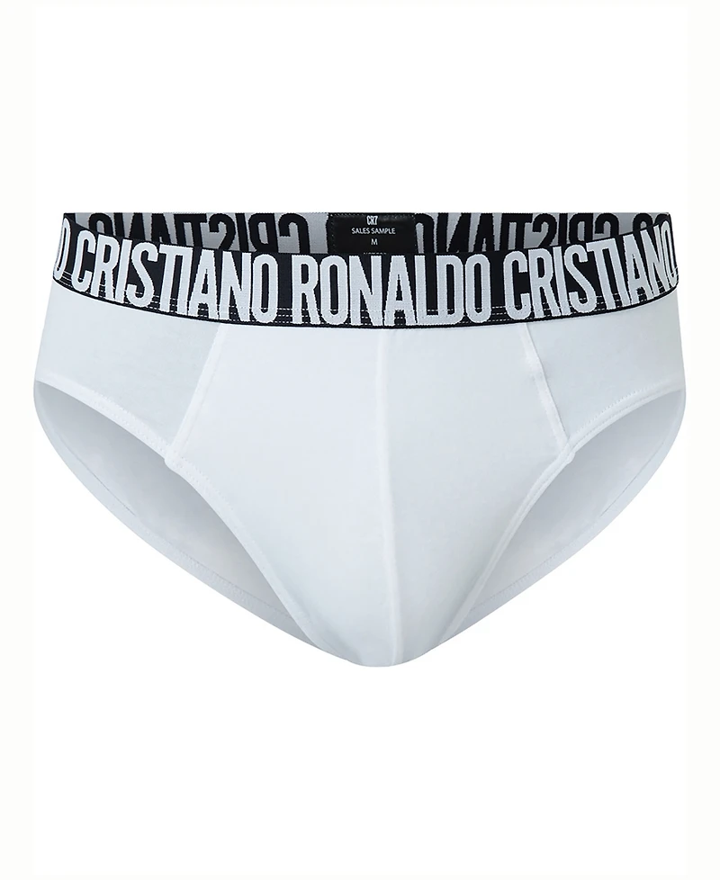 CR7 Men's Cotton Blend Briefs Travel Bag, Pack of 5