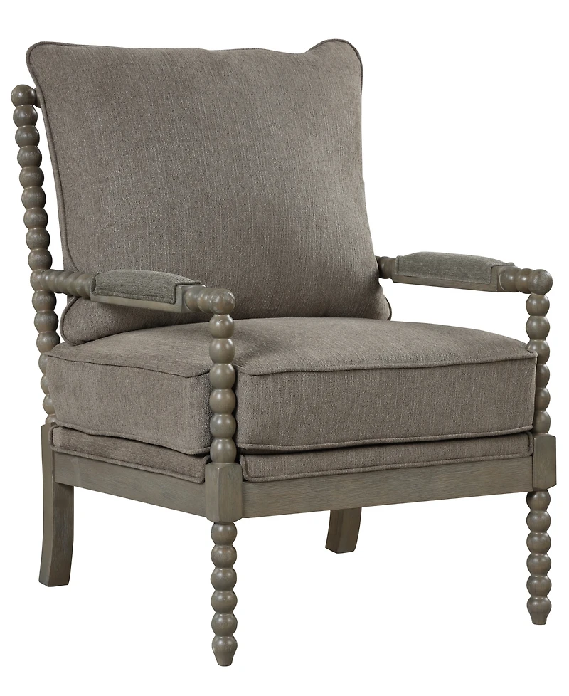 Best Master Furniture Hutch 36" Fabric Arm Chair