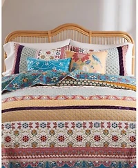 Greenland Home Fashions Thalia Bohemian Floral Quilt Sets
