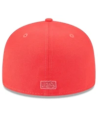 Men's New Era Red Los Angeles Dodgers 2023 Spring Color Basic 59FIFTY Fitted Hat