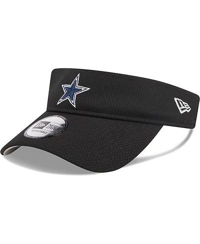 Men's New Era Black Dallas Cowboys Adjustable Visor