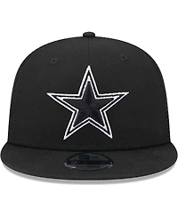 Men's New Era Black Dallas Cowboys Main Trucker 9FIFTY Snapback Hat