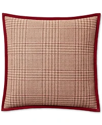 Lauren Ralph Lauren Hallie Checked Decorative Pillow, 18" x 18"