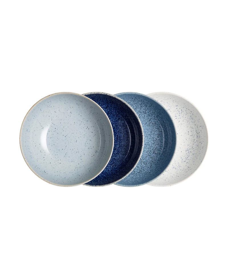 Denby Studio Blue Cereal Bowls, Set of 4