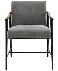 Abbyson Living Parker 31.5" Stain-Resistant Fabric Dining Chair