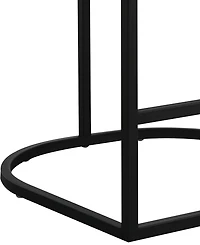 Abbyson Living Jace 35.4" Polyester Upholstered Counter Stool