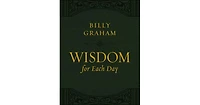 Wisdom for Each Day (Large Text Leathersoft) by Billy Graham