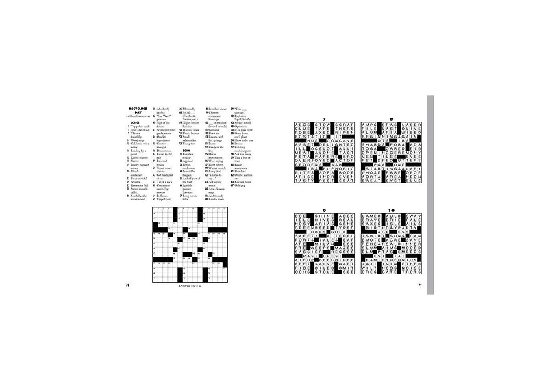 Easy as Pie Crosswords- Very Easy! by Stanley Newman