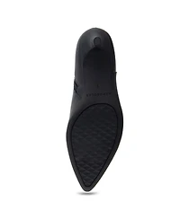 Aerosoles Edith Ankle Mid Heel Booties - Black