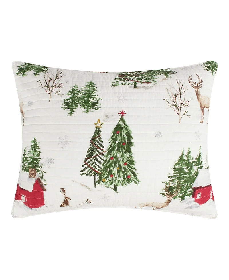 Levtex Tatum Pines Holiday Reversible 2-Pc. Quilt Set, Twin/Twin Xl