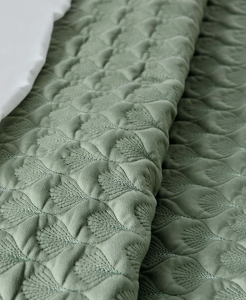 Levtex Merano Velvet Sea Spray Quilt, Twin/Twin Xl