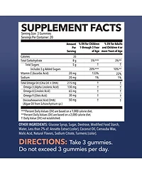 Omega Gummies for Kids, Lemon & Orange, Havasu Nutrition, 60ct