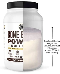 Bone Broth Protein, Left Coast Performance, Vanilla, 32oz
