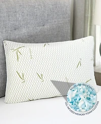 ProSleep Rayon from Bamboo Gel-Infused Memory Foam Cluster Pillow, Jumbo