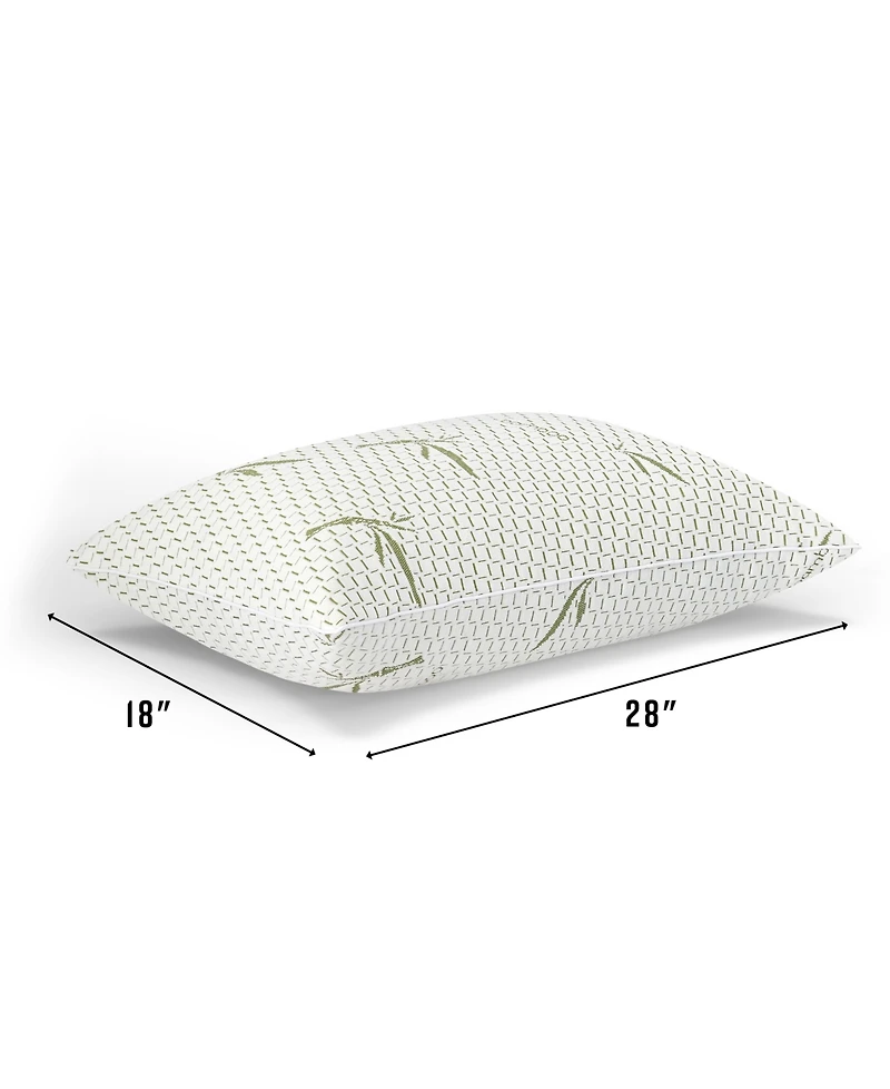 ProSleep Rayon from Bamboo Gel-Infused Memory Foam Cluster Pillow, Jumbo