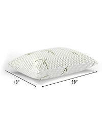 ProSleep Rayon from Bamboo Gel-Infused Memory Foam Cluster Pillow, Jumbo