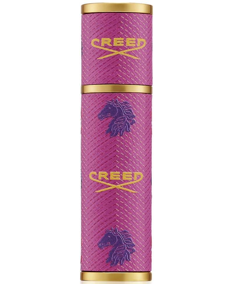 Creed Leather Refillable Travel Atomizer Pink, 0.16 oz.