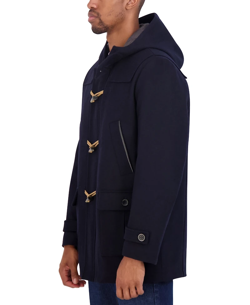 Nautica Men's Wool Toggle Coat