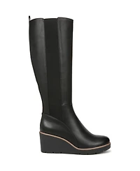 Soul Naturalizer Adrian Wide Calf Knee High Wedge Boots