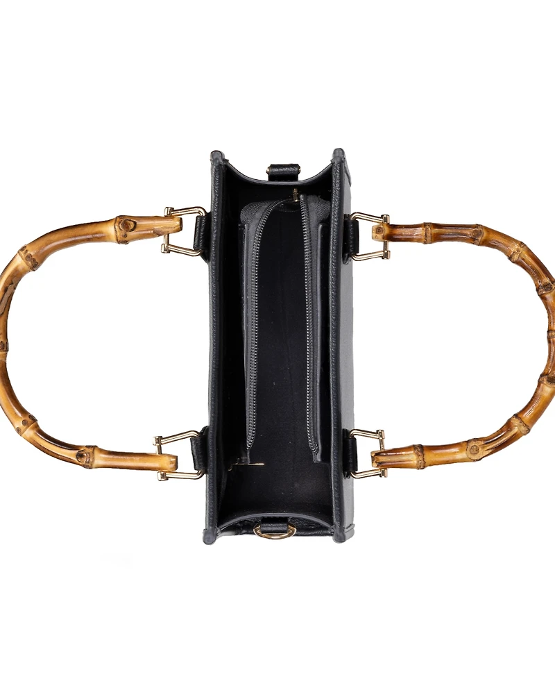 Like Dreams Kate Wooden Handle Western Strap Satchel
