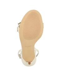 Nine West Women's Moras Bridal Embellished Strappy Stiletto Sandals
