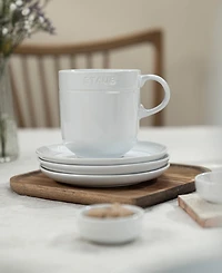 Staub 4 Piece 16 oz Mug Set, Service for
