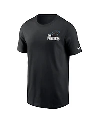 Men's Nike Black Carolina Panthers Blitz Essential T-shirt